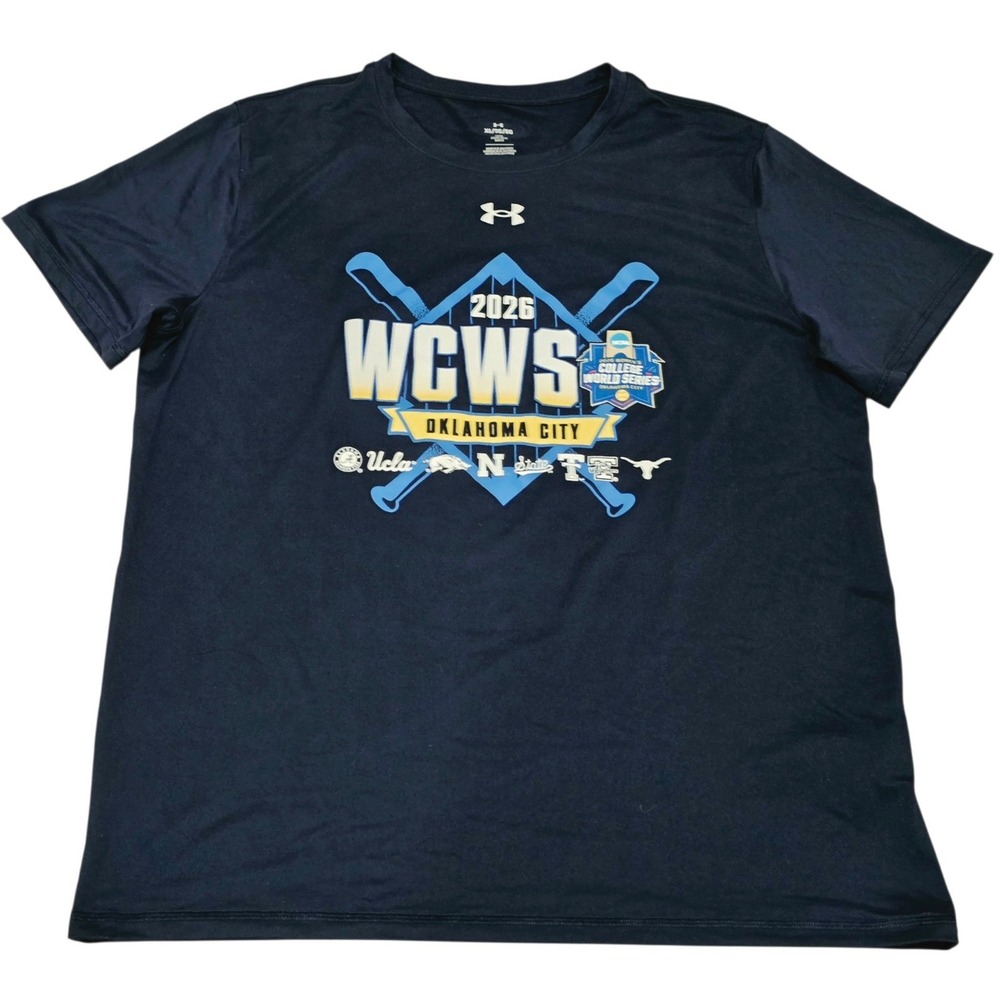 Under Armour 2026 WCWS Womens College World Series T Shirt Mens XL Oklahoma City